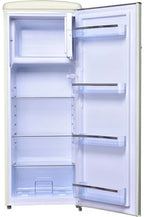 Frigelux RF218RC single-door refrigerator, vintage retro 1950s style