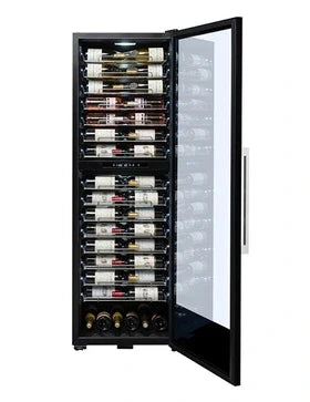 Vinoteca multitemperatura La Sommelière PRO160DZN 152 botellas Negra