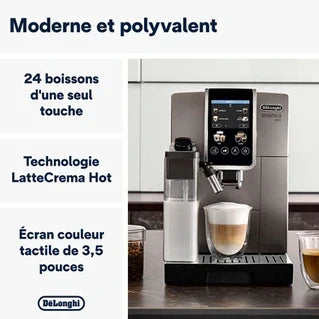 DeLonghi FEB3895.TB Dinamica Plus Titanium Kaffeevollautomat