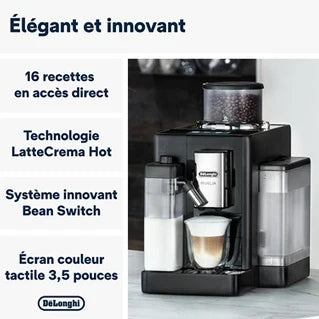 Bean-to-cup coffee machine Delonghi FEB4455.B RIVELIA Black