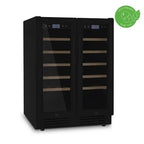 Vinoteca doble zona Les Petits Champs empotrable 42 botellas - CAVCEDB42
