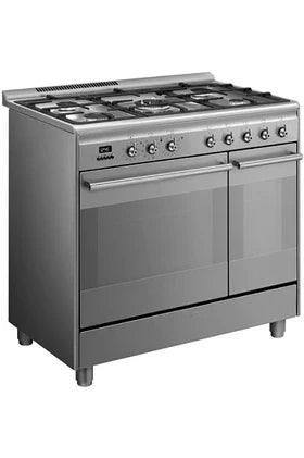 Cocina Smeg ESTHETIQUE CLASSICA 90cm MIXTA INOX - SCB92PX8