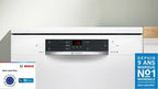 Lavavajillas independiente Bosch SMS25AW09F de 60 cm, blanco