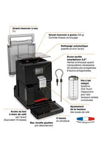 Krups Kaffeemaschine mit Mahlwerk INTUITION PREFERENCE SCHWARZ 11 GETRÄNKE EA873810