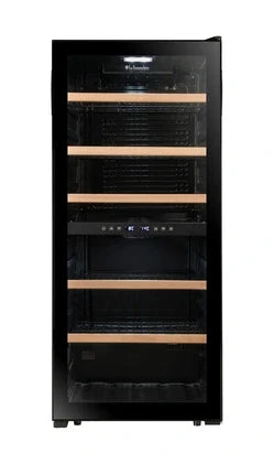La Sommelière LS102DZBLACK wine aging cooler, 102