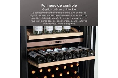 Cava multitemperatura LeCépage Vinoteca polivalente AGJ268VX2Z 268