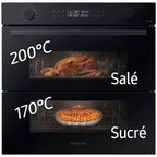 Samsung Einbaubackofen NV7B4550VAK BESPOKE