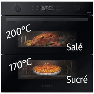 Samsung Einbaubackofen NV7B4550VAK BESPOKE