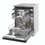 Freistehender Geschirrspüler Whirlpool W7FHS41S MAXISPACE XXL-BEHÄLTER