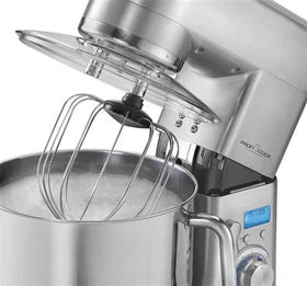Proficook multifunction food processor for baking, cooking and household use, 10 L bowl, KM1096, 1500 W, Silver
