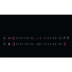 Electrolux EIV734 - induction hob - 4 cooking zones - cutout - width: 68 cm - depth: 49 cm - with beveled front edge - black