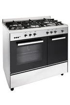 Airlux AA9PCGIX2 Butamax Range Cooker - Butanette 90cm Gas Black Stainless Steel