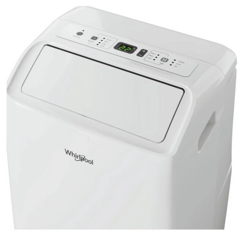 Whirlpool PACF212HPW Reversible Mobile Air Conditioner – 3300 W, Class A/A+, R290, 6th Sense