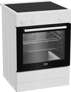 Beko FSE68112MWC induction range cooker
