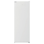 Congélateur BEKO RFNM200E40WN avec portes et étagères visibles, blanc, design compact pour la cuisine domestique.