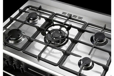 Cocina de gas Airlux CC902GTBK3 - 90CM GAS NEGRO