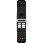 Télévision Grunding 32GHH6500 avec écran plat, cadre noir et télécommande visible sur l'écran.