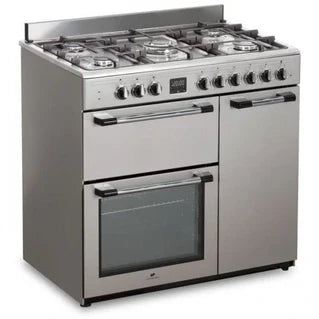 Continental Edison gas range cooker with 3 electric ovens CECP903FIX 5