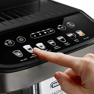 DeLonghi Kaffeemaschine mit Mahlwerk FEB2981.TB MAGNIFICA EVO LATTECREMA
