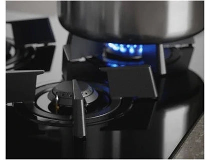 Electrolux Serie 300 KDI640713K mixed hob - Mixed induction and gas cooktop - 4 cooking zones - Cutout - width: 56 cm - depth: 49 cm - black