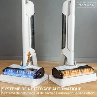 Rowenta X-Clean 10 GZ7035WO cordless vacuum and mop cleaner White