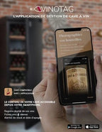 Vinoteca de servicio La Sommelière LSBU18DZ