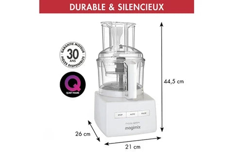 Magimix CS5200 XL Küchenmaschine 18590F 1100 W Weiß