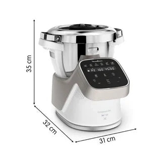 Moulinex Companion Pro YY5286FG food processor with built-in scale + steamer