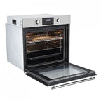 Horno empotrado Linarie Horno empotrado esmalte liso LABO73MX2 73 litros Multifunción 2 bandejas color cristal negro-Inox