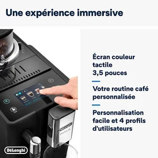 Bean-to-cup coffee machine Delonghi FEB4435.B RIVELIA BLACK