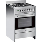 Amica ACME2005X 60 cm stainless steel gas cooker