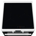 Electrolux SurroundCook LKI64890BW - Range cooker - freestanding - width: 59.6 cm - depth: 60 cm - height: 85 cm - with self-cleaning system - white