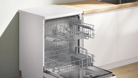 Lavavajillas independiente Bosch SMS25AW09F de 60 cm, blanco