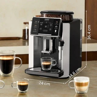 Cafetera automática Krups Sensation EA910E10 Gris