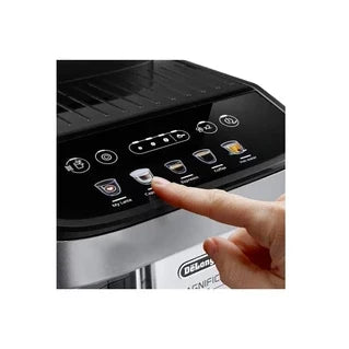 De'Longhi Magnifica Evo ECAM290.61.SB espresso coffee machine – automatic coffee machine with milk frother – 15 bar – silver/black