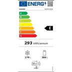 Hisense American-style refrigerator - RQ5P470SEIE - 4 doors - Energy class E - 84,2 X 74,4 X 188,5 Cm - Stainless steel