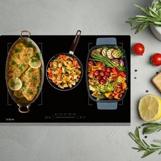Linarie Toulouse induction hob LS80I2F1Z, 77cm, 5 zones with dual flexible zone