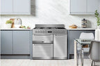 Cocina de libre instalación Leisure CUISINEMASTER PRO 100CM GAS Y VITRO INOX - PR100F560X