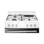 Fagor WhiteFACM1003B White freestanding dual-fuel cooker