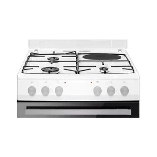 Fagor WhiteFACM1003B White freestanding dual-fuel cooker