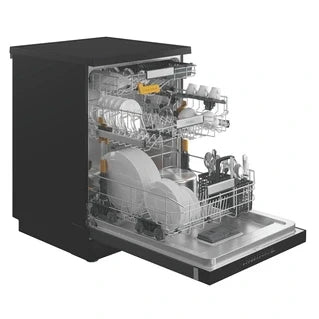 Freistehender Geschirrspüler Whirlpool W8FHS61BS Dark Inox