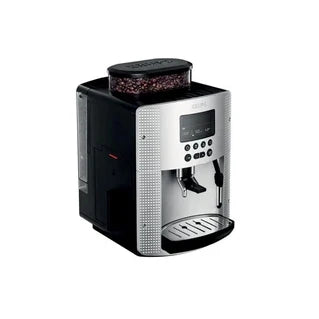 Krups Essential EA815E70 espresso coffee machine – automatic coffee machine with milk frother – 15 bar – silver