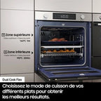 Samsung Einbaubackofen NV7B4550VAK BESPOKE