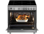 Smeg Standherd 90 cm Induktion Edelstahl - SCD90IMX9-1