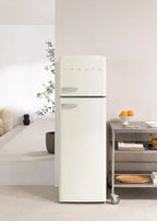 Kühlschrank Bar Create FRIDGE STYLANCE TOP 246L – Retro-Kühl-Gefrierkombination – Off-White