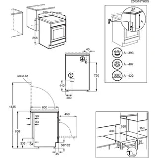Electrolux EKM668989X freestanding dual-fuel cooker