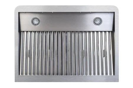 CombiSteel professional stainless steel canopy extractor hood with motor, 900 mm