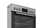 Indesit I6V5LCX stainless steel ceramic cooker