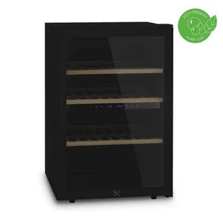 Vinoteca multitemperatura de 62 botellas de libre instalación - Negro - CAVCDB62