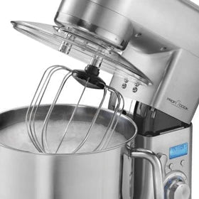 Proficook multifunction food processor for baking, cooking and household use, 10 L bowl, KM1096, 1500 W, Silver